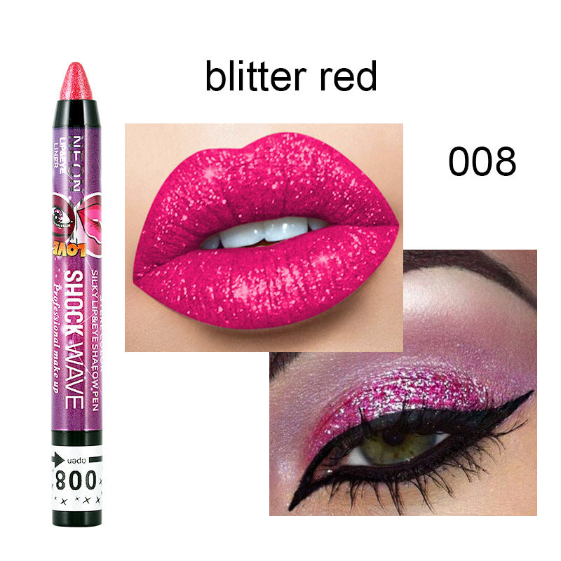 Long-Lasting Eyeshadow Stick – Shimmer Eye Pencil, Non-Drying Eyeshadow Stick Eye Shadow Pencil Long L | Ectron Online