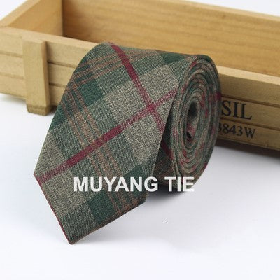 Men's Tie New Ultra-narrow Wool Elegant Atmosphere