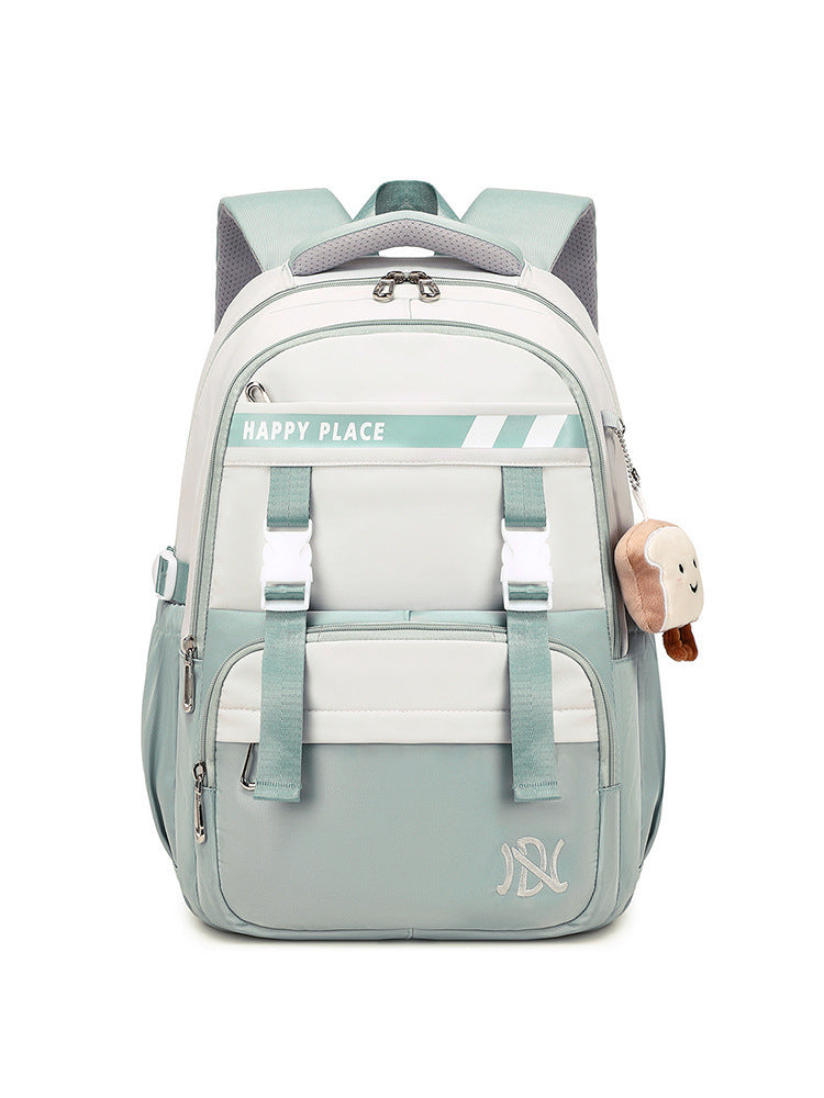 Minimalist Preppy Schoolbag | Stain-Resistant Academic Backpack Minimalist Preppy Style Stain-resistant | Ectron Online