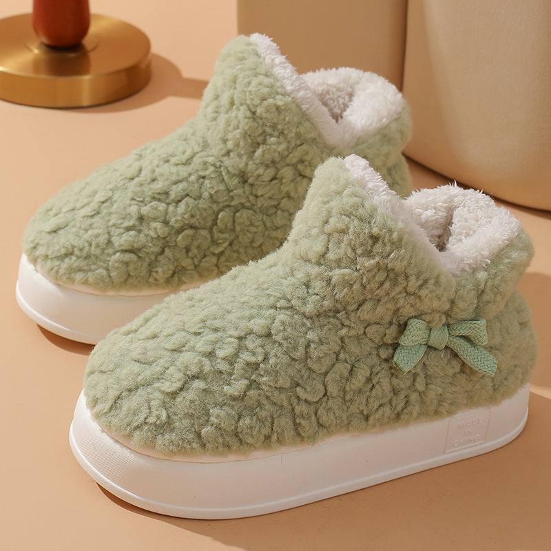Thickened Fleece-lined Cotton Shoes – Winter Indoor & Outdoor Thickened Fleece-lined Winter Cotton Sho | Ectron Online