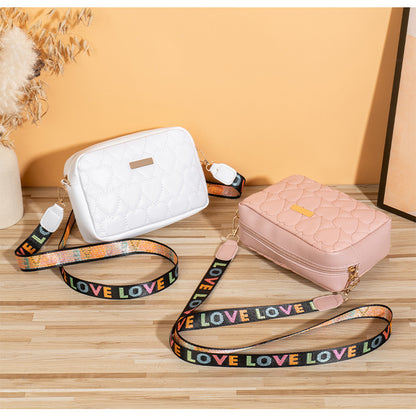 Casual Heart-Shaped Embroidered Bag | All-Matching Women's Purse All-matching Casual Heart-shaped Embroid | Ectron Online