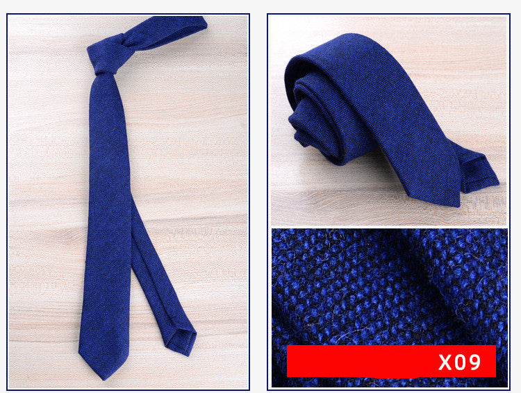 Wool Tie Men Formal Wear England Men's Tie | Ectron Online
