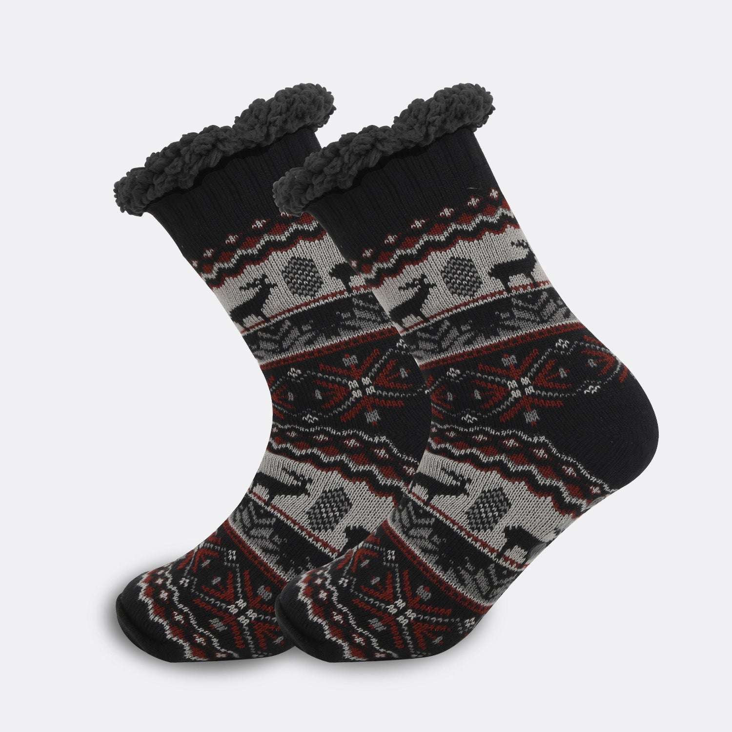Men's Thickened Non-Slip Room Socks Ethnic Style Men's Thickened Warm Non-sl | Ectron Online