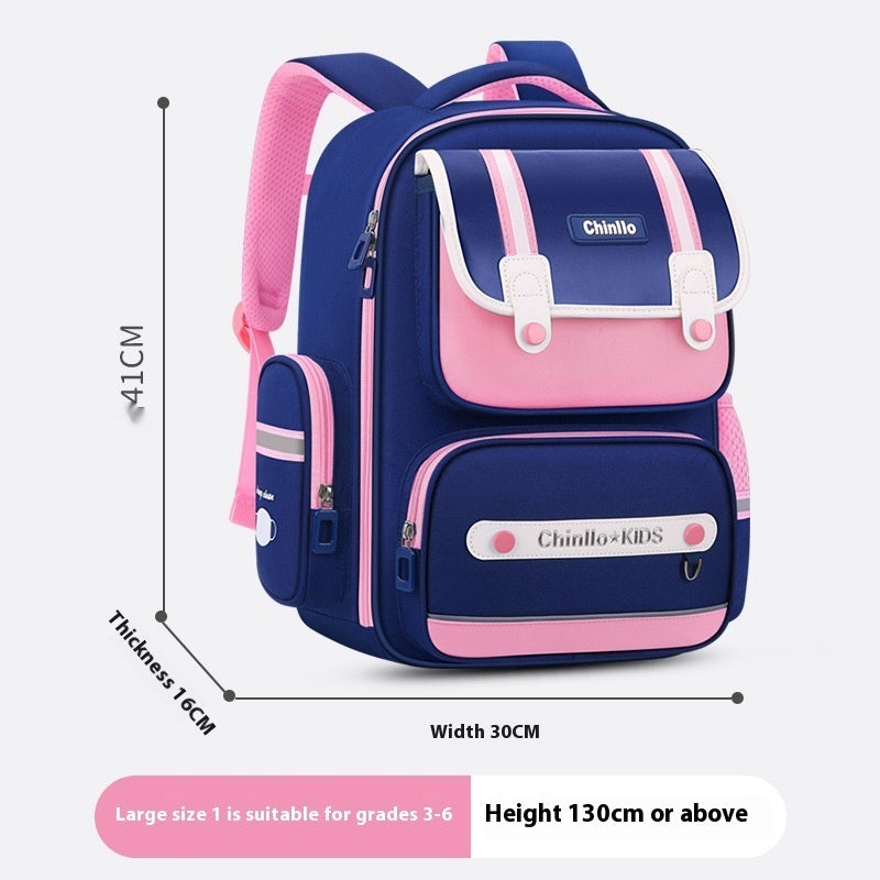 Lightweight Waterproof Kids' Schoolbag –Spine Support & Large Capacity Lightweight Waterproof Kids' Schoolbag –Spine Support & Large Capacity | Ectron Online