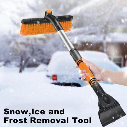 5-in-1 Car Snow Brush, Ice Scraper & Dust Remover Tool