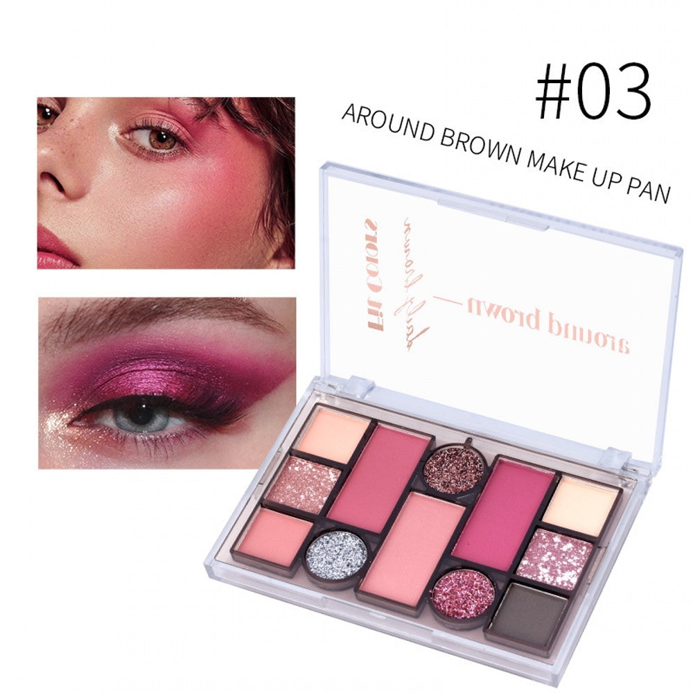 Matte Pearlescent Earth Eyeshadow Palette Matte Pearlescent Earth Eyeshadow Palett | Ectron Online