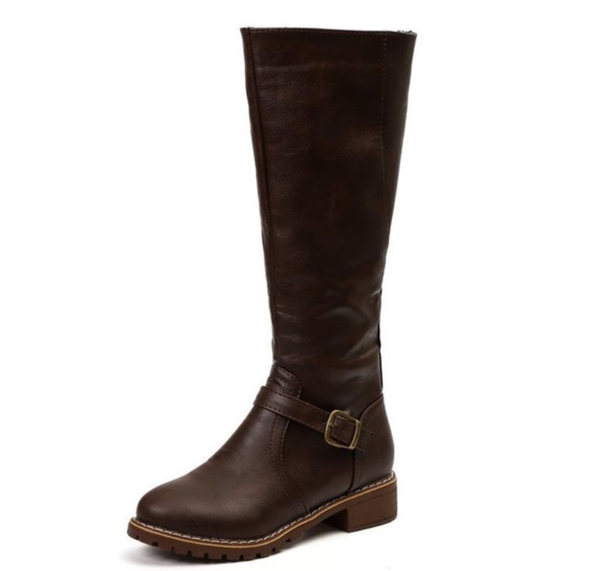 European and American women's knight boots