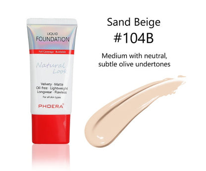 Matte Silky Tube Liquid Foundation - Long-Wear Hydrating Base for Women Matte, Silky, Tube Liquid Foundation, La | Ectron Online