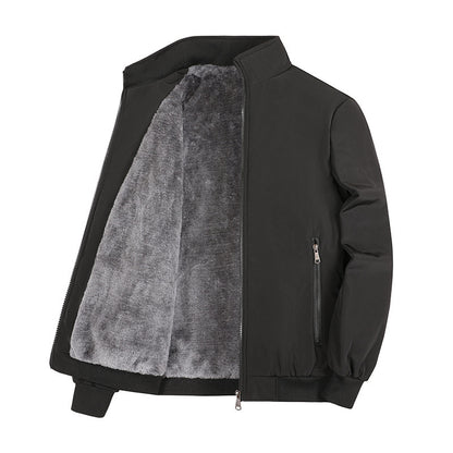 men's oversized casual cotton winter coat