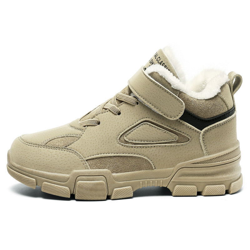 Children's Winter Cotton Warm Fleece Boots Children's Cotton Shoes Winter Warm And | Ectron Online