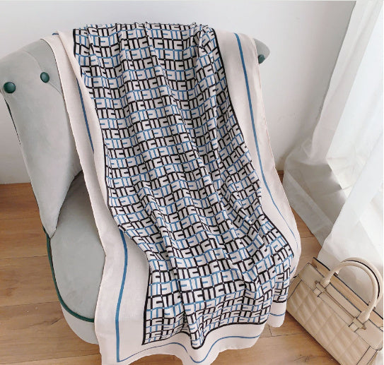 Printed Cotton And Linen Scarf Warm Outer Shawl Scarves | Ectron Online