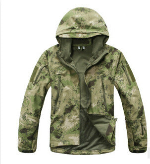 lurker shark skin softshell jacket tactical military v 4.0 men's windbreaker raincoat with hood clothes