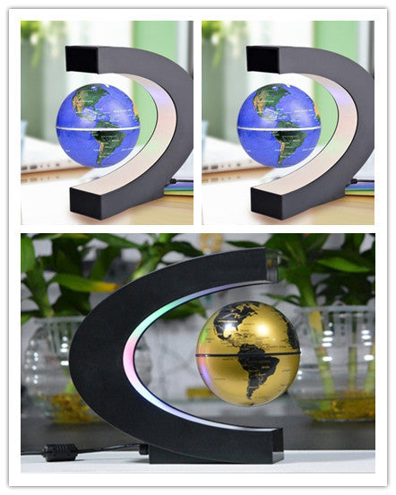 Magnetic Levitation Globe Home Ornament Magnetic Levitation Globe Home Ornament | Ectron Online