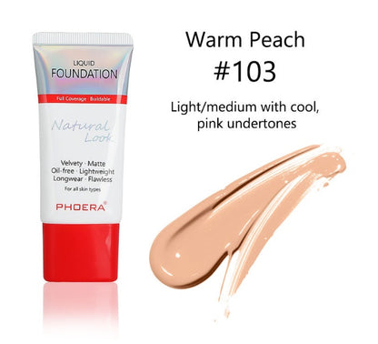 Matte Silky Tube Liquid Foundation - Long-Wear Hydrating Base for Women Matte, Silky, Tube Liquid Foundation, La | Ectron Online