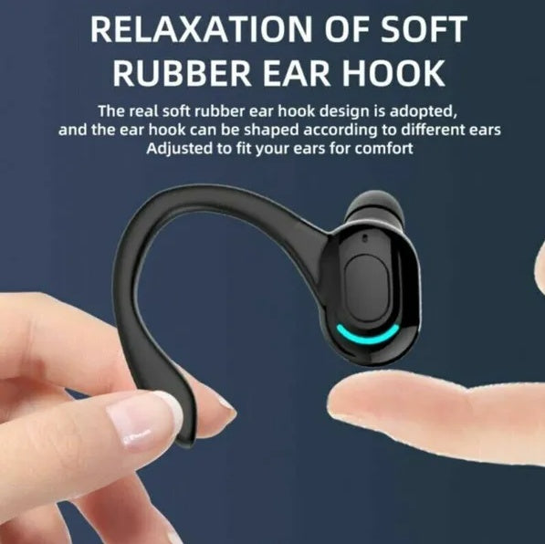 Bluetooth 5.1 Wireless Earbuds with Ear Hook | Secure Fit Sport Headset