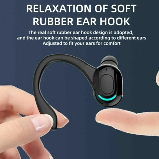 Bluetooth 5.1 Wireless Earbuds with Ear Hook | Secure Fit Sport Headset