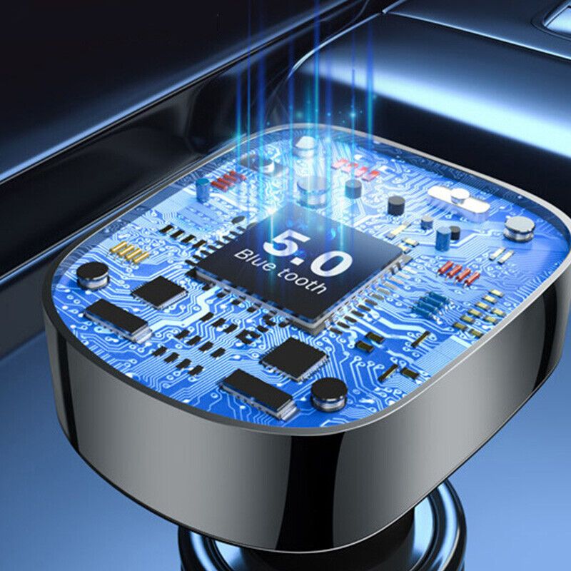 Wireless Car Bluetooth FM Transmitter | MP3 Player & USB Fast Charger