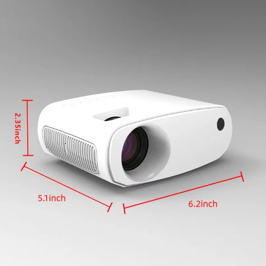 Portable Mini HD Projector | Home Cinema & Outdoor Movie Theater