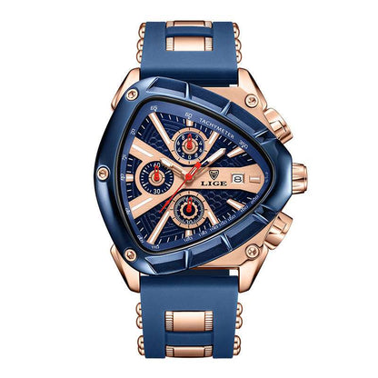 Men's Polygon Waterproof Watch Polygon Men's Multi-waterproof Luminous | Ectron Online