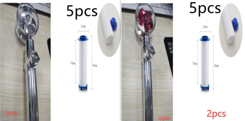 Turbo Propeller Shower Head with Water Saving & High Pressure Flow New Turbo Propeller Shower Head Water | Ectron Online