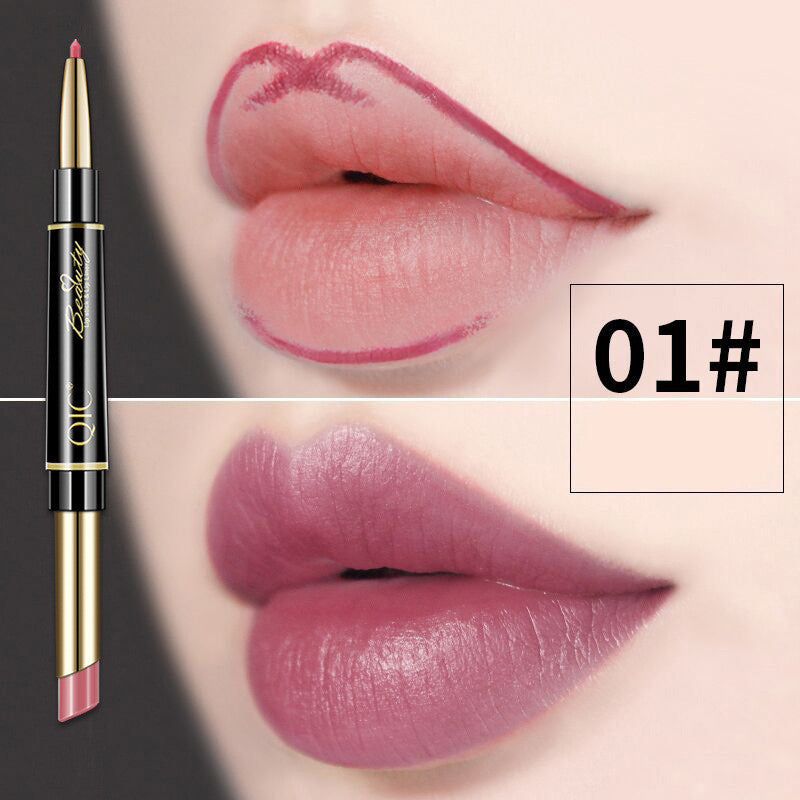 Double Head Lipstick Pen - Waterproof & Long-lasting Double Head Lipstick Pen Waterproof And | Ectron Online