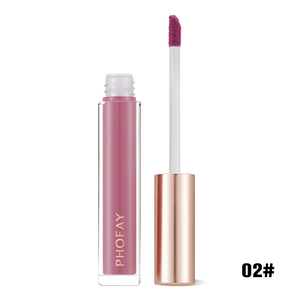 PHOFAY Non-Sticky Lip Gloss | High-Shine Finish PHOFAY Non-Sticky Lip Gloss | Ectron Online