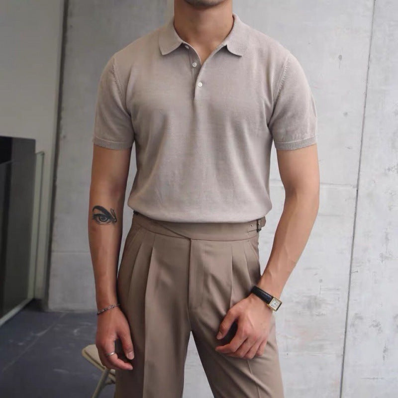 Men’s Slim Fit Thin Polo Shirt – Casual Lightweight Top Thin Men's Slim Fit Casual POLO Shirt | Ectron Online