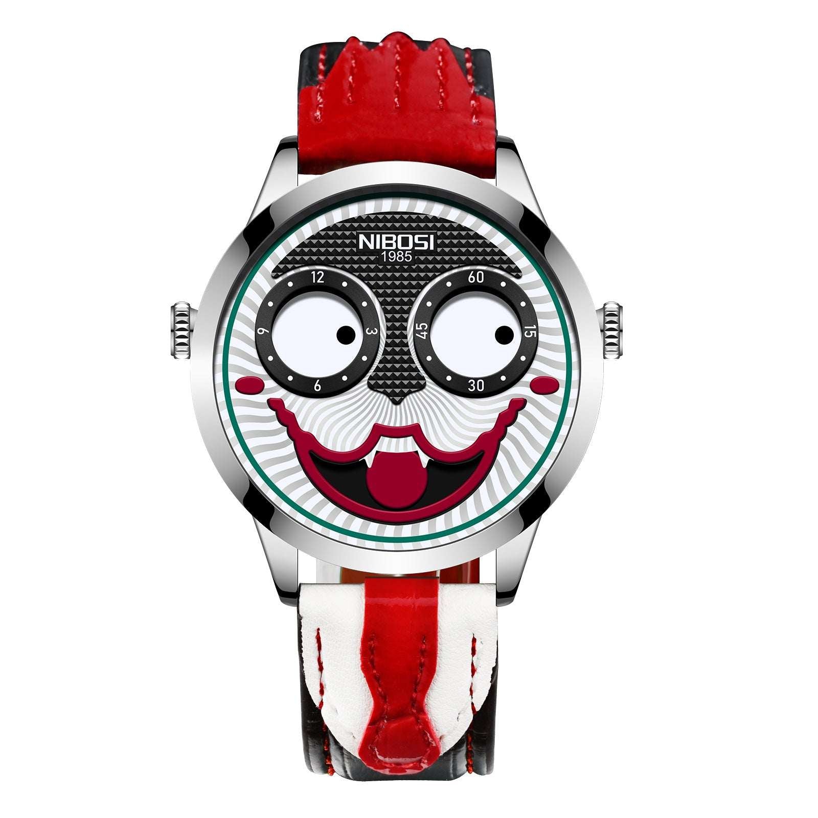 Russian Clown Men's Watch Russian Clown Men's Watch Leather Waterp | Ectron Online