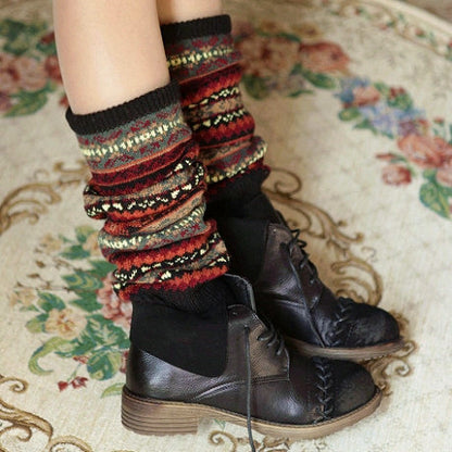 Warm Thick Cotton Knee High Boot Socks