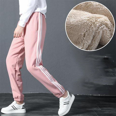 Cozy Fleece Sweatpants: Plus Sizes Available Wide Leg Pants | Ectron Online