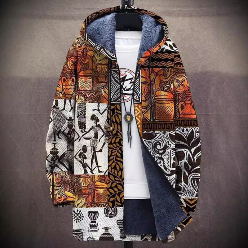 Digital Print Padded Fleece Jacket Fashion Digital Printing Fleece Padded C | Ectron Online