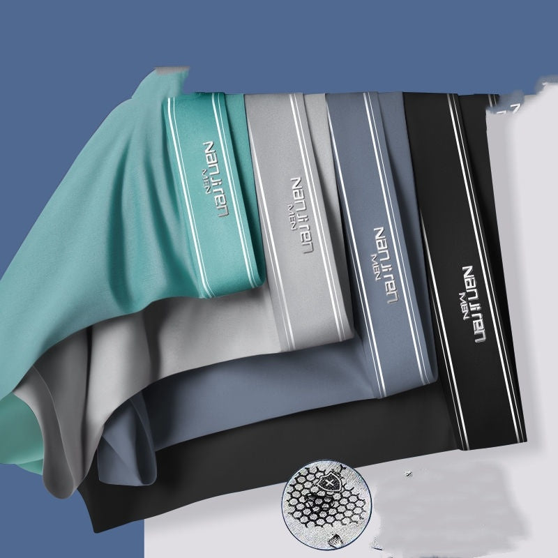 Summer Ice Silk Underwear Men's Graphene Crotch Breathable Underwear & Loungewear | Ectron Online