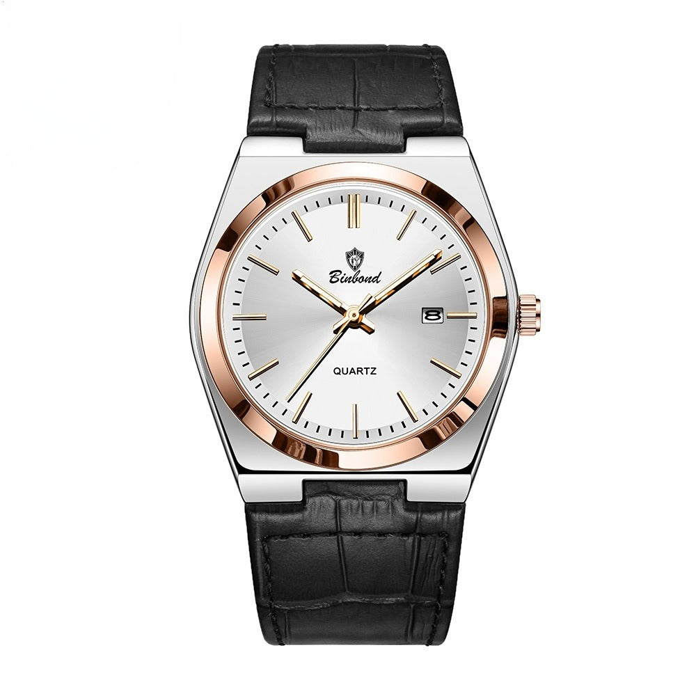 Men's Ultra-Thin Waterproof Watch Trend Ultra-thin Waterproof Quartz Men's | Ectron Online