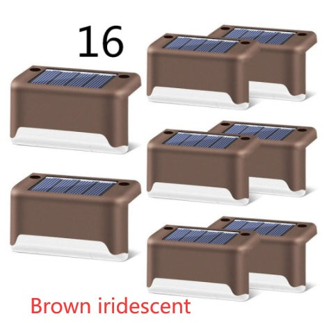 New Upgrade Waterproof LED Solar Fence Lamp Solar Deck Lights Solar Step Light Outdoor For Patio Stairs Garden Pathway Step Yard New Upgrade Waterproof LED Solar Fence L | Ectron Online