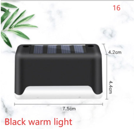 New Upgrade Waterproof LED Solar Fence Lamp Solar Deck Lights Solar Step Light Outdoor For Patio Stairs Garden Pathway Step Yard New Upgrade Waterproof LED Solar Fence L | Ectron Online