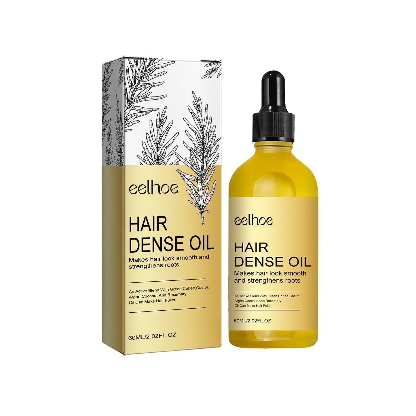 EELHOE Rosemary Hair Oil - Growth & Scalp Treatment (30ml)