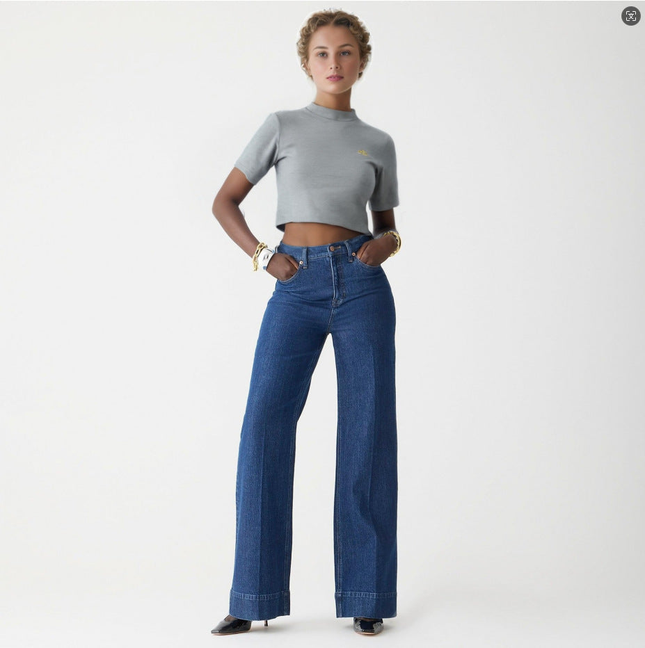 Fashion Loose Elastic Trousers Jeans For Women Fashion Loose Elastic Trousers Jeans For | Ectron Online