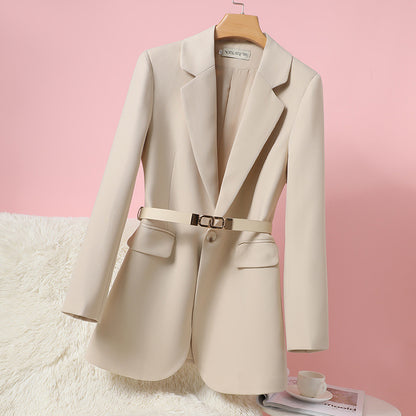 Women's Straight Tube Type Suit Jacket