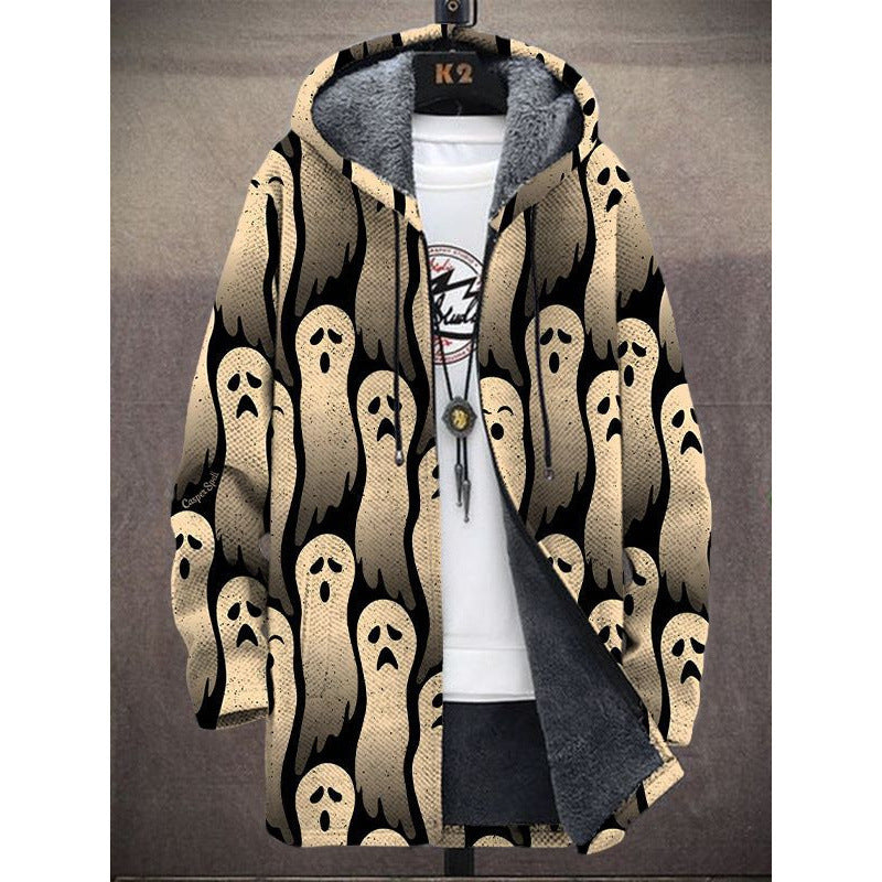 Digital Print Padded Fleece Jacket Fashion Digital Printing Fleece Padded C | Ectron Online