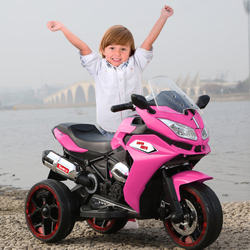 12V Kids Electric Motorcycle - 3 Lighting Wheels Ride-On Toy 12V Kids Electric Motorcycle ,ride On Mo | Ectron Online