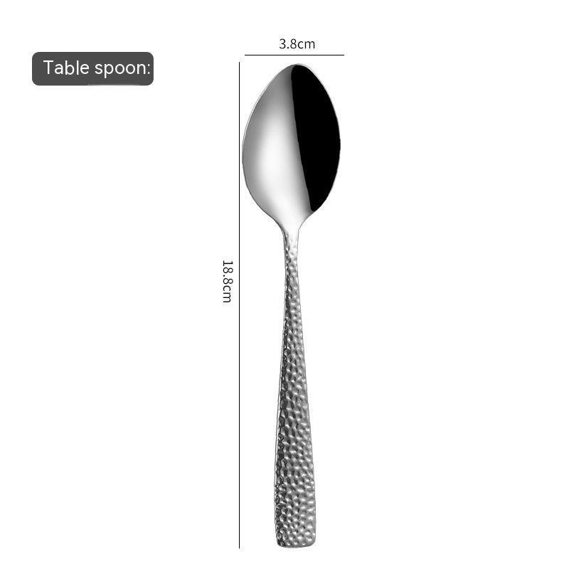 Western Tableware | Steak Dessert | Knife Fork Spoon Set Knife, Spoon & Fork | Ectron Online