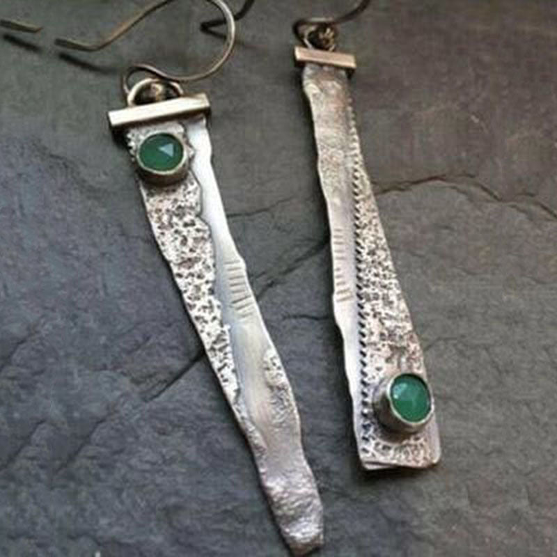 Vintage Mix Color Dangle Earrings - Bohemian Tribal Earrings | Ectron Online