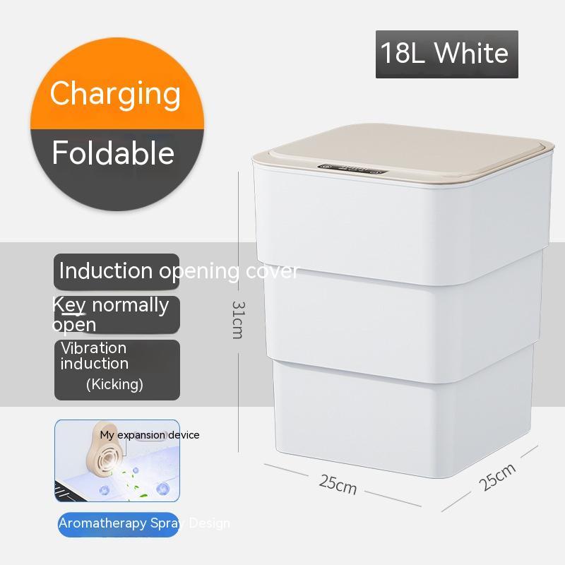 Smart Trash Can | Touchless Trash Can | Automatic Trash Can Trash Cans & Wastebaskets | Ectron Online