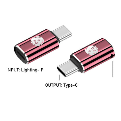 Lighting female to TYPE-C male 27W fast charging adapter suitable for Apple 15 mobile phone charging converter