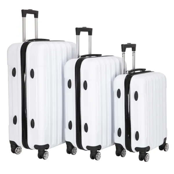 3-in-1 Multifunctional Large Capacity Travel Suitcase - Pearl White 3-in-1 Multifunctional Large Capacity Tr | Ectron Online