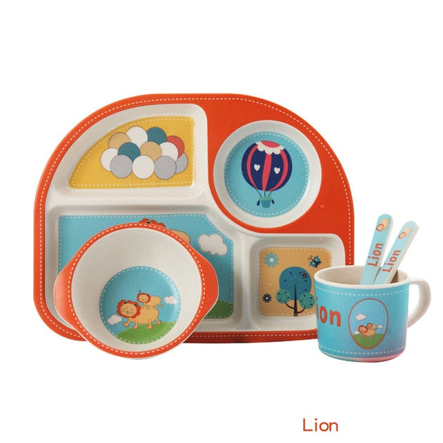 Healthy Eating for Little Ones | Bamboo Fiber Dinnerware Baby & Toddler Food | Ectron Online