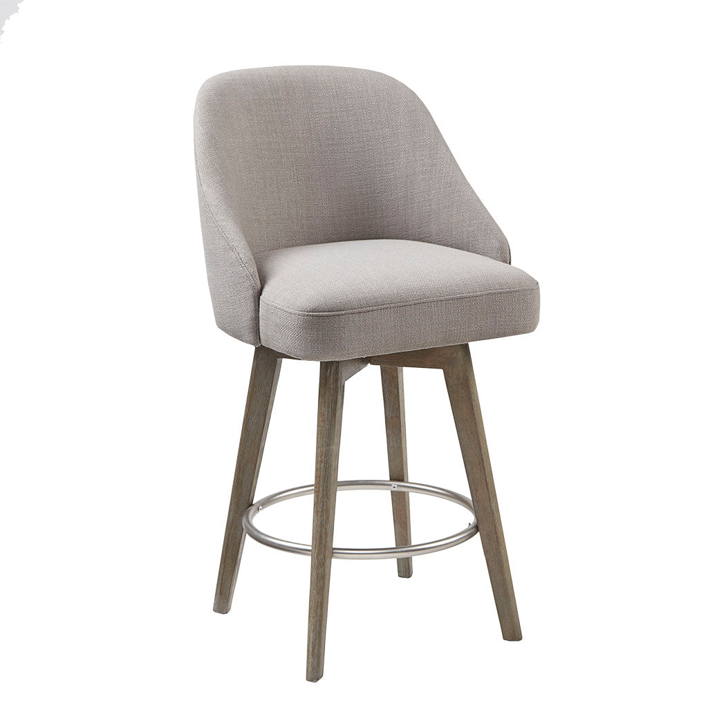 Swivel Counter Stool - Modern Backless Kitchen Bar Stool