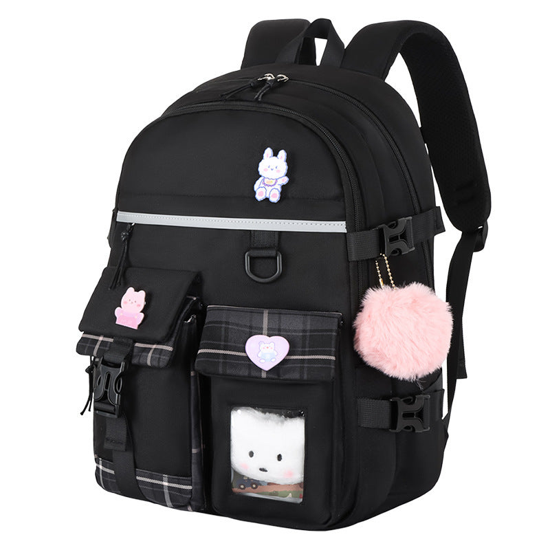 Cute Cartoon Student Schoolbag | Lightweight Burden-Reducing Bag Cartoon Cute And Lightweight Burden-redu | Ectron Online