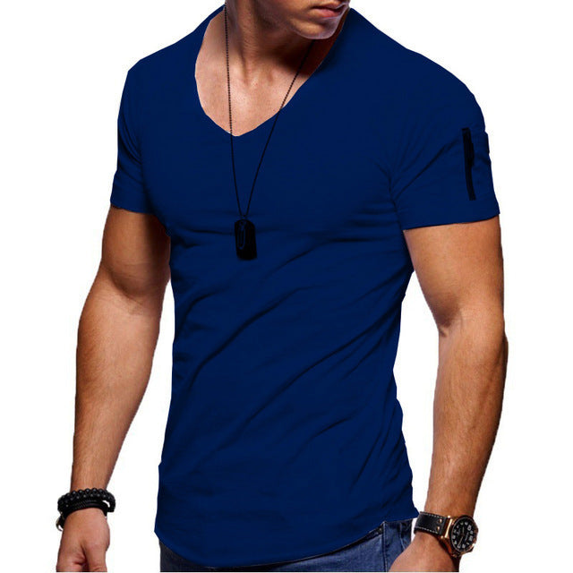 Men’s Cotton Casual T-Shirt – Short Sleeve Comfortable Tee Men's Short Sleeve Cotton Casual T-shirt | Ectron Online