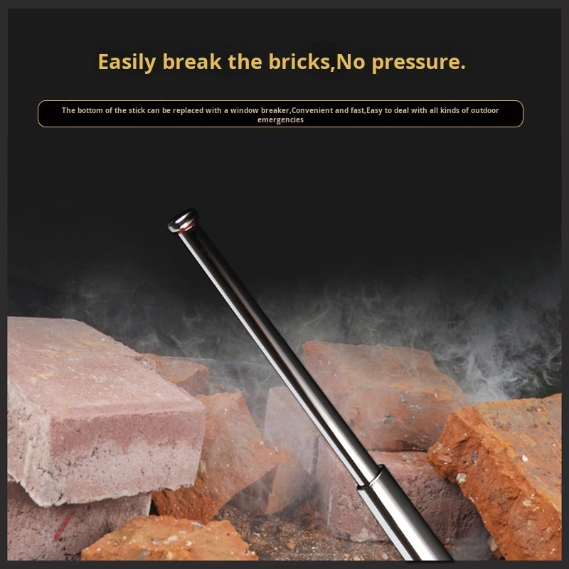 26-Inch Multifunctional Hiking Pole | Extendable & Impact Resistant